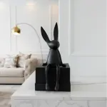 Sitting Bunny Figurine