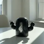 Abstract cactus tissue box