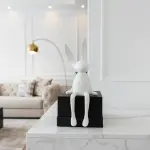 Sitting Bunny Figurine