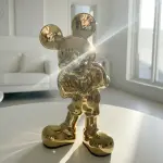 Golden Heart mouse Figurine