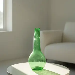 Verdant Glass Vase