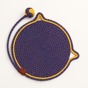 "Round Cat Scratching Mat – Rug Style"