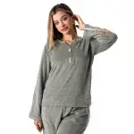 ✨ Luxe Comfort Embroidered Lounge Set