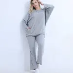 Velvet Luxe Winter Pajamas – Soft, Warm & Elegant