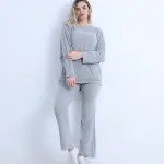 Velvet Luxe Winter Pajamas – Soft, Warm & Elegant