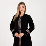 Velvet Embroidered Kaftan – Timeless Elegance & Everyday Luxury