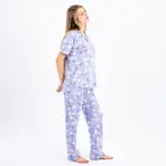 Classic Half-Sleeve Cotton Pajama Set