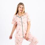Classic Half-Sleeve Cotton Pajama Set