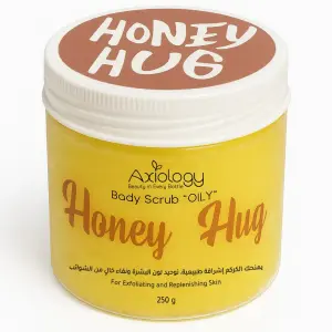 Axiology Honey Hug Body Scrub – Turmeric Glow (250g)