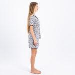 Classic Short Pajama Set with Half Sleeves – Timeless Comfort & Style
