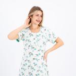 Elegant White Sleep Dress – Soft & Floral Add to wishlist