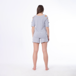 Cotton Pajama Shorts Set – Breathable & Comfortable for Summer