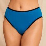 Women’s High-Waist Cotton Briefs(Pack of 3)