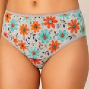 Women’s Cotton Mid-Rise Brief Panties(Pack of 1)