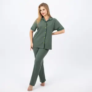 Classic Cotton Plus Size Pajama Set