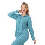 Women’s Soft Lounge Pajama Set – Short Sleeve Top & Relaxed Fit Pants Add to wishlist