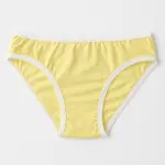 SoftBloom Girls’ Cotton Underwear – Yellow