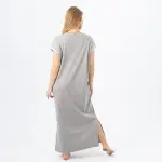 Embroidered Butterfly Sleeve Nightgown | Timeless Cotton Elegance