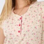 Soft and breathable nightgown made of 100% cotton