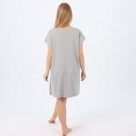 Women’s Cotton V-Neck Nightgown with Delicate Embroidery – Soft and Comfortable