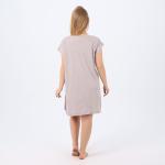 Women’s Cotton V-Neck Nightgown with Delicate Embroidery – Soft and Comfortable