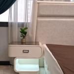 white galaxy bedroom