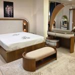 browny modern bedroom