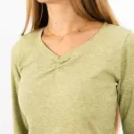 Women’s Long Sleeve Cotton Pajama Set – Soft, Elegant & Relaxed Fit