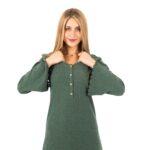 Cotton Nightgowns, Embroidered, Full Sleeve Classic Night Gown – Soft & Elegant Add to wishlist