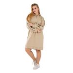 Women’s Casual Zip-Neck Dress – Comfortable & Stylish