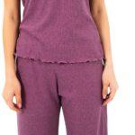 Women’s Soft Lounge Pajama Set – Short Sleeve Top & Relaxed Fit Pants Add to wishlist