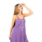 Boho Touch Night Dress – Light, Soft & Feminine