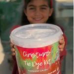 Christmas tie dye kit