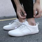 Sovimivos Barefoot Shoes Minimalist Trainers | Wide Toe Box Zero-Drop Shoes (White)