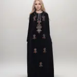 Winter Embroidered Abaya – Elegant & Comfortable for Winter