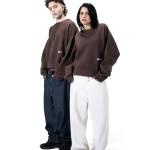 Brown Boxy Crewneck