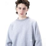 Gray Boxy Crewneck