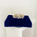 Blue Saphira Clutch