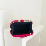 Hot Pink Floriva Clutch