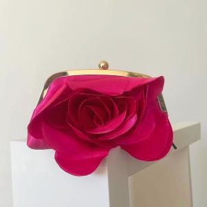 Hot Pink BLOOM Clutch