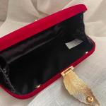 Red Velvet Élan Clutch