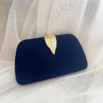 Blue Velvet Élan Clutch