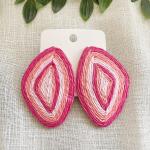 Pink Seashell Earrings