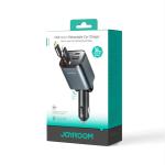 JOYROOM 4-in-1 Retractable Cable Car Charger, 65W, JR-CCL05