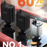 JOYROOM 4-in-1 Retractable Cable Car Charger, 65W, JR-CCL05