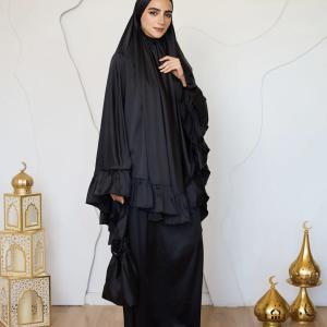 BLACK SATIN SET ISDAL