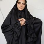 BLACK SATIN SET ISDAL