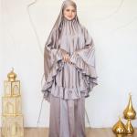 NUDE SATIN SET ISDAL