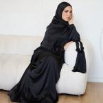 BLACK CLASSIC SATIN ISDAL