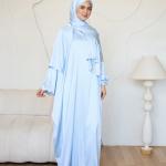 BABY BLUE CLASSIC SATIN ISDAL